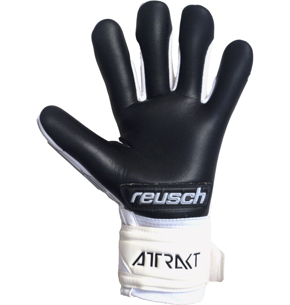 Goalkeeper - Attrakt Freegel Silver Finger Support Gloves