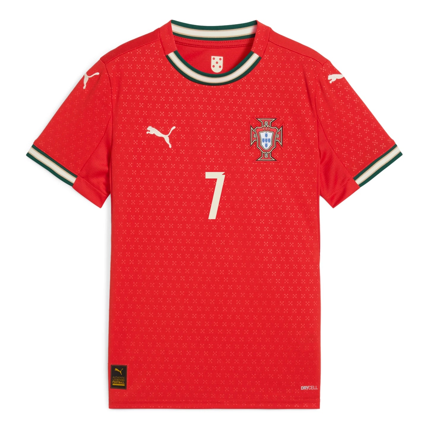 Puma Kid's Replica Ronaldo Portugal Home Jersey 2025