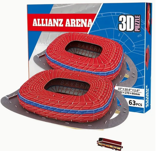 TCK - 3D Stadium Soccer Puzzle