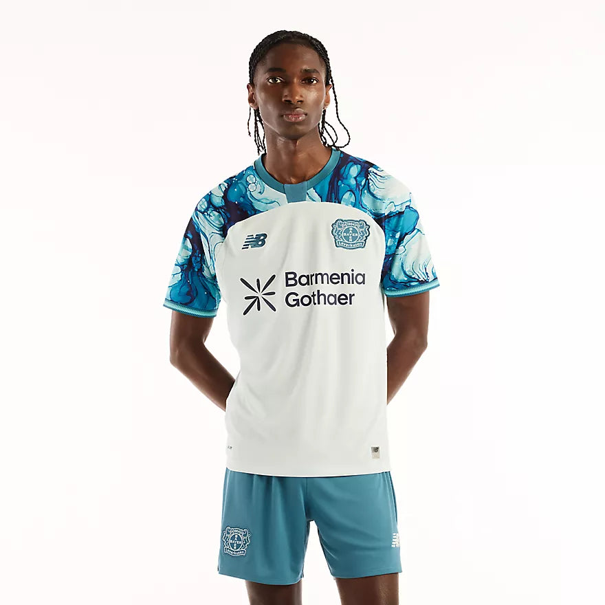 New Balance Bayer 04 26/27 Authentic Away Short Sleeve Jersey