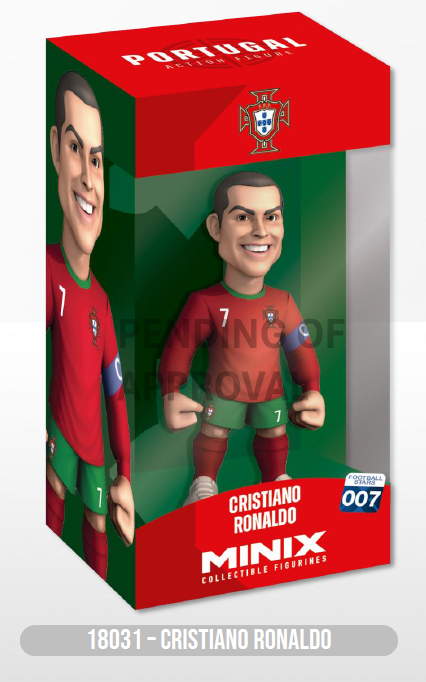 Gifts - Minix Cristiano Ronaldo Portugal CR7 Figurine