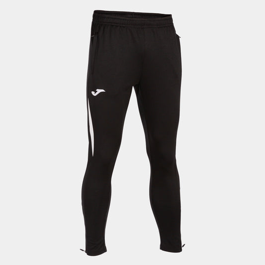 Training Pants - Joma CHAMPIONSHIP VII LONG PANTS BLACK WHITE