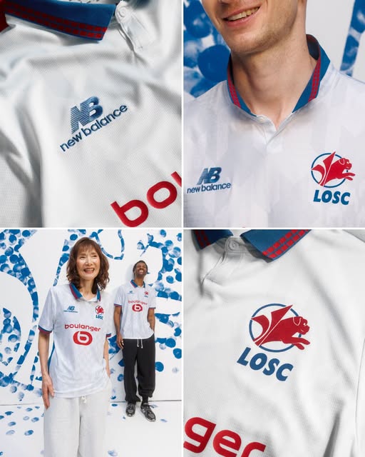 New Balance LOSC Lille 26/27 Authentic Away Short Sleeve Jersey