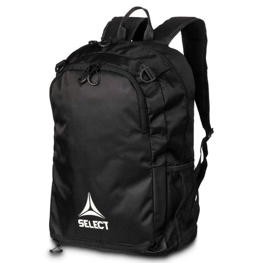 Team Bag - Select Milano Backpack W/ Ball Net - Black