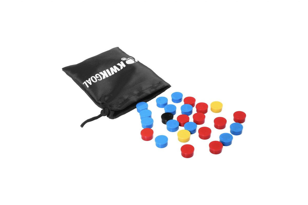 Training Equipment - Kwik Goal Player Magnets for Coach Board