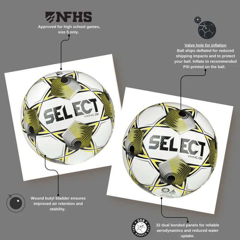 Soccer Ball - Select Viking DB NFHS Ball